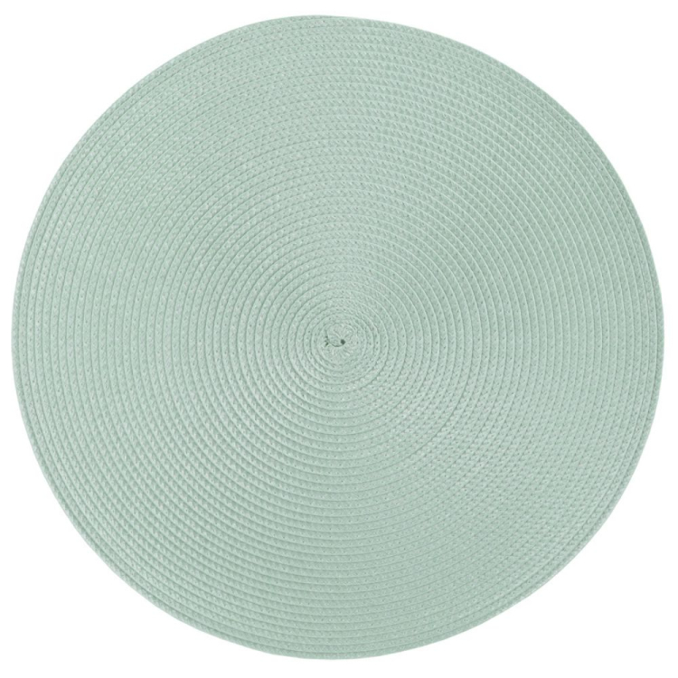 Mata dekoracyjna ROUND pastelowy zielony RAVI